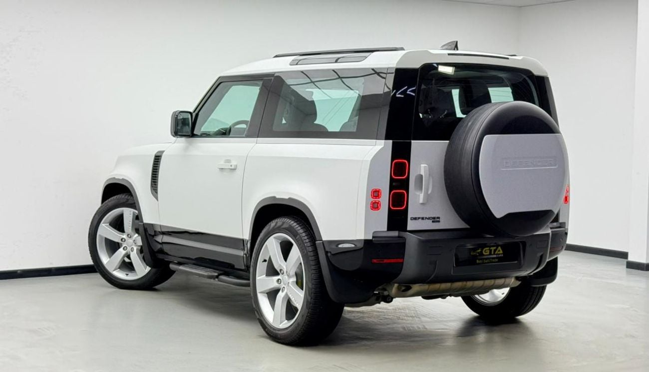 لاند روفر ديفندر 2023 Land Rover Defender 90 SE P400, 2028 LR Warranty, Full LR Service History, Fully Loaded, GCC