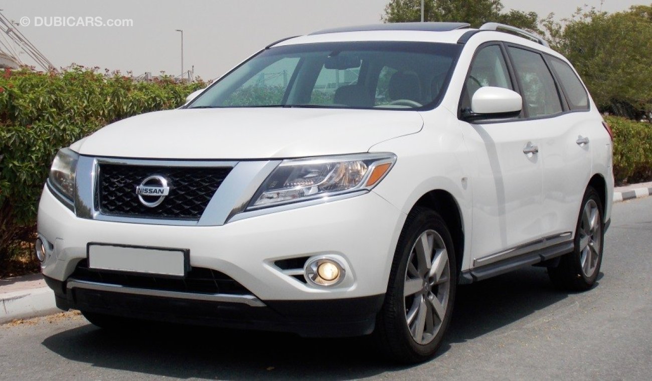 Nissan Pathfinder 2014 Pre-Owned  3.5 SL Full Option, perfect condition , Odometer ( 50000 km )