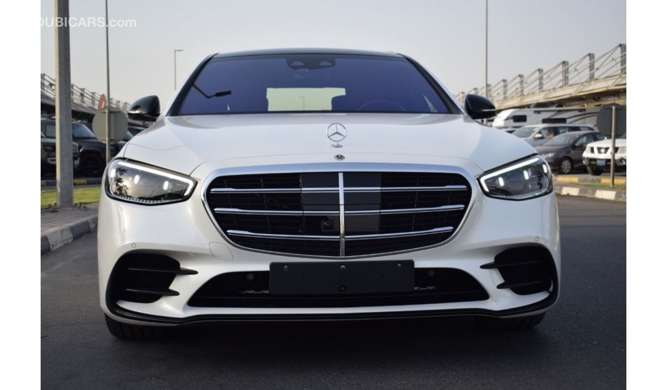 مرسيدس بنز S 500 4MATIC 2021 BRAND NEW RED INTERIOR  AED599000 EXPORT PRICE