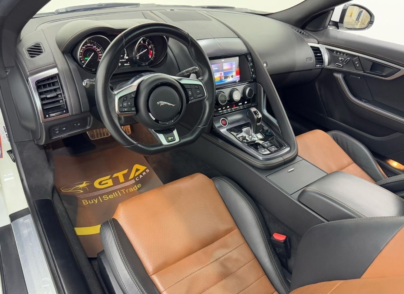 جاكوار F Type R 5.0L (550 HP) Coupe AWD 2018 Jaguar F-Type R, Warranty, Full Jaguar Service History, Excellent Con