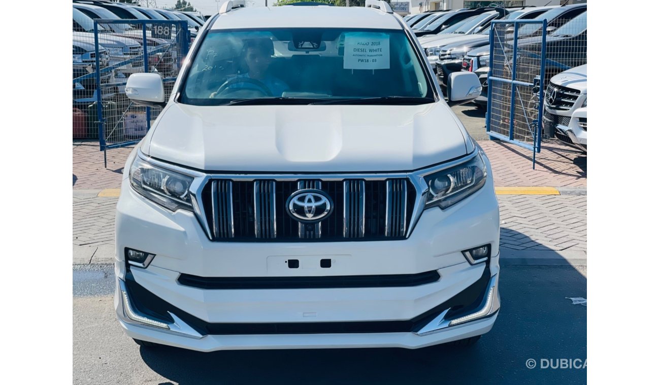 Toyota Prado Toyota prado Diesel engine 2018 model 7 seater car very clean and good condition RHD
