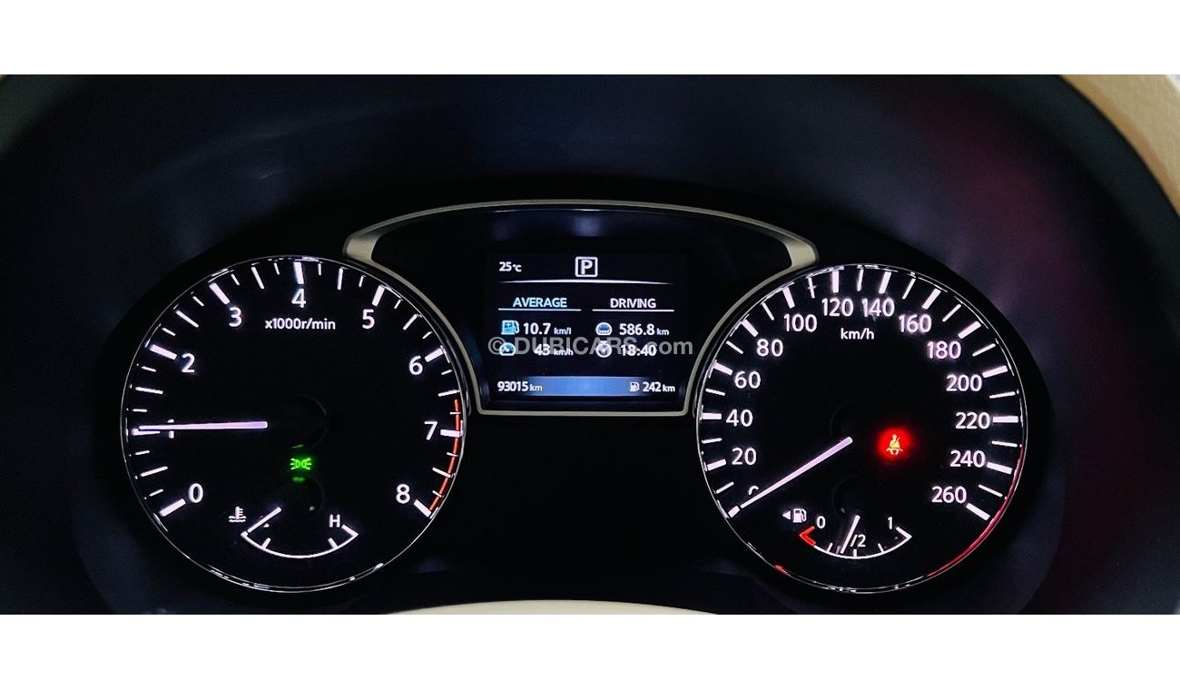 Used Nissan Altima SV GCC .. Original Paint .. Perfect Condition .. 2,5