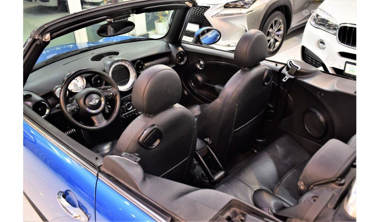 ميني كوبر إس EXCELLENT DEAL for our Mini Cooper S Convertible 2011 Model!! in Blue Color! GCC Specs