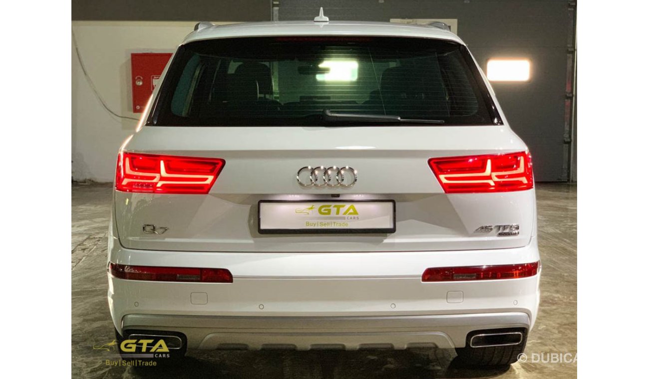 Audi Q7 45TFSI, Warranty, Full Audi History, GCC