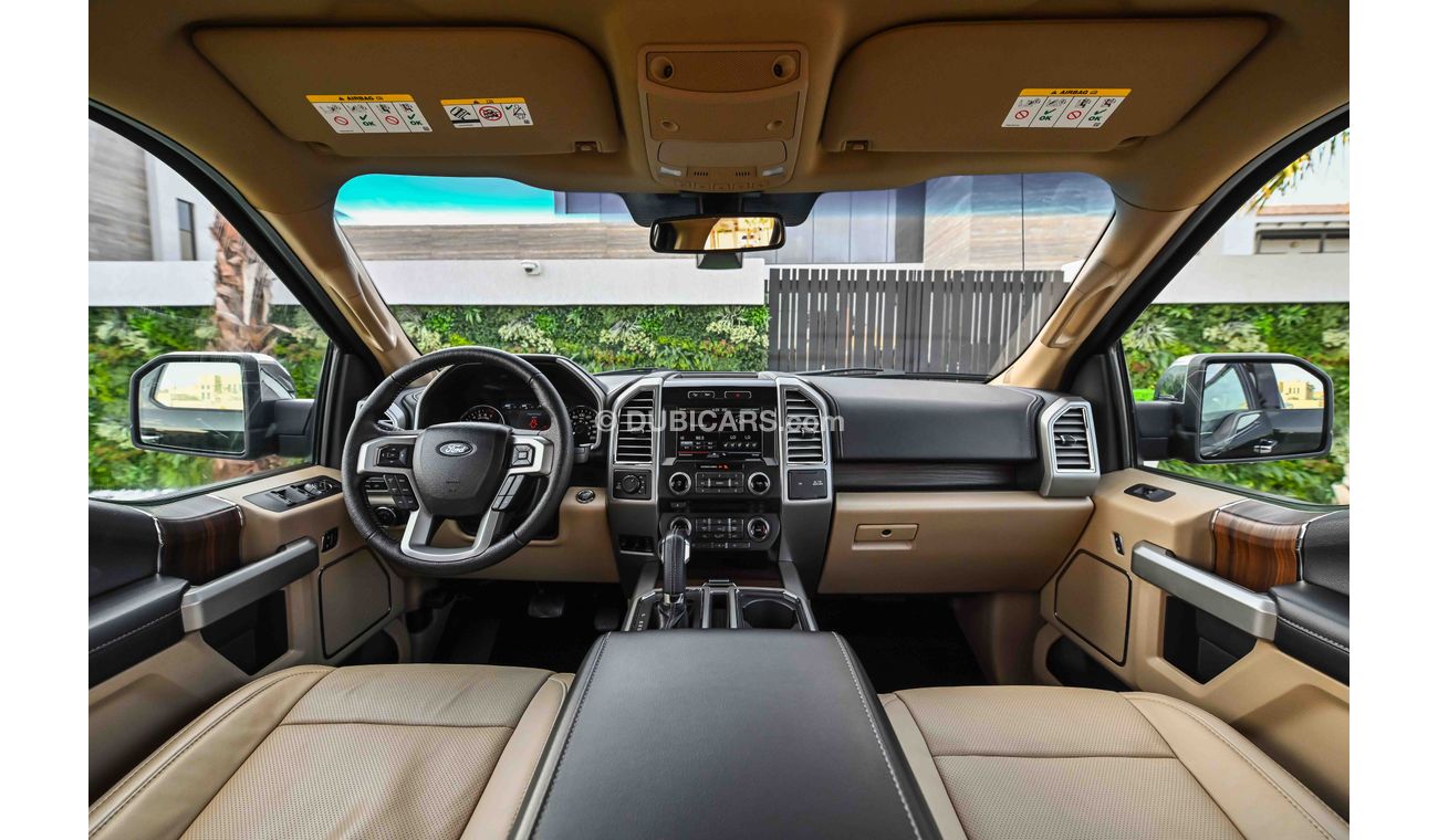 Ford F 150 Lariat Double Cab  | 2,544 P.M | 0% Downpayment | Full Option |  Immaculate Condition!