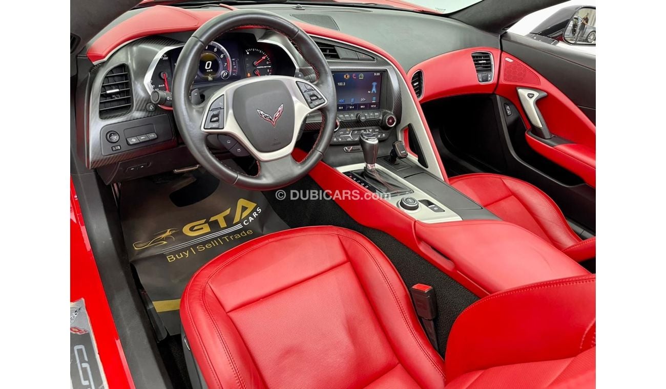 Chevrolet Corvette C7 Z51 2015 Chevrolet Corvette Stingray C7 Z51 3LT, Chevrolet History, Low Kms, GCC