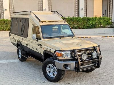 تويوتا لاند كروزر 70 LC 78 Base LAND CRUISER MODIFIED TO SAFARI TRUCK GCC IN EX