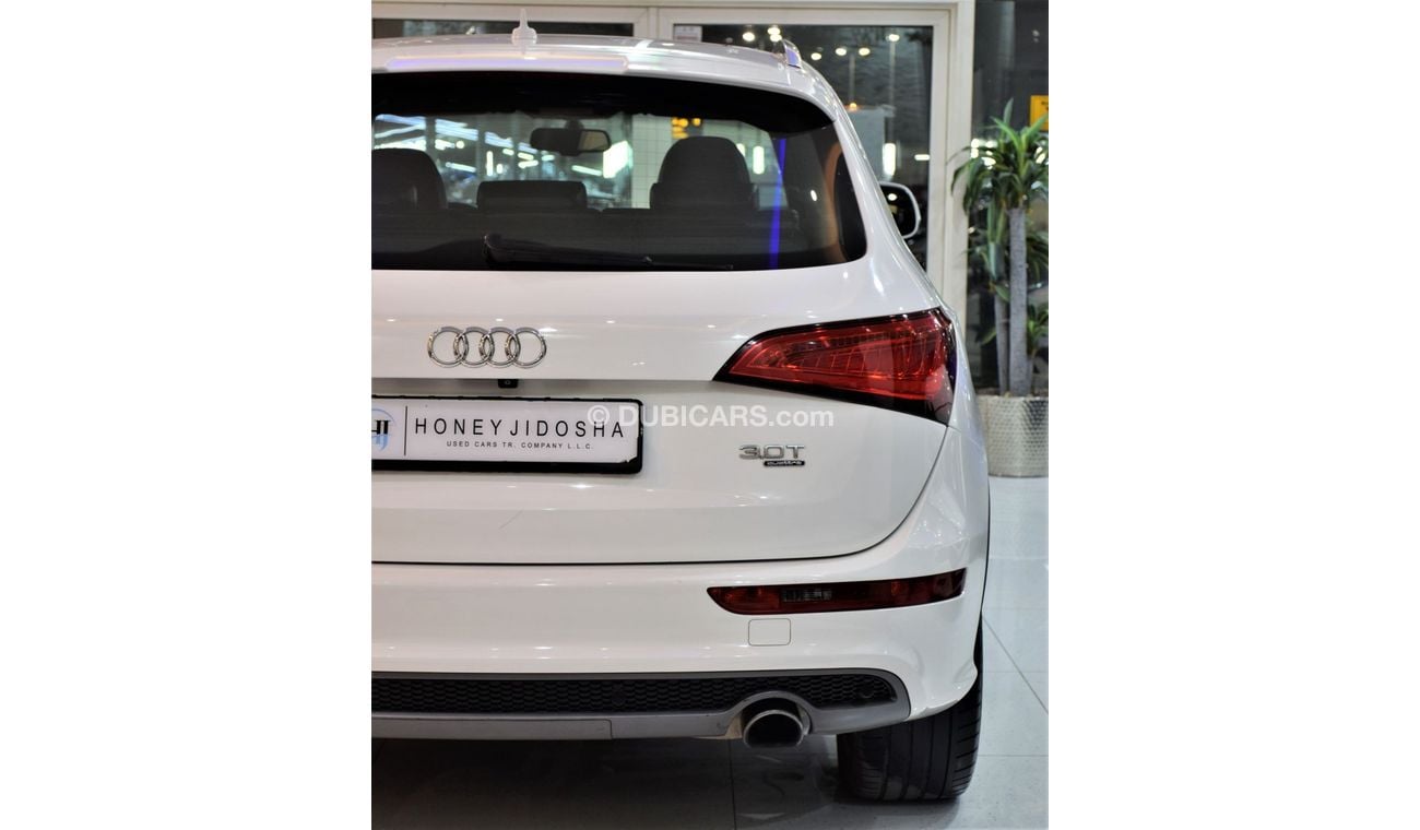 Audi Q5 EXCELLENT DEAL for our Audi Q5 S-Line 3.0T Quattro 2014 Model!! in White Color! GCC Specs