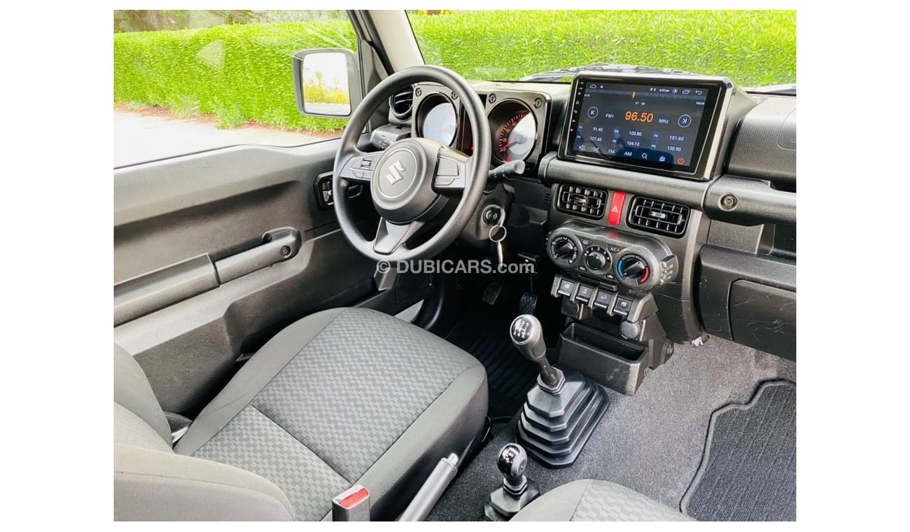 Suzuki Jimny std SUZUKI JIMYNY manual gear 2022 GCC full service history under warranty