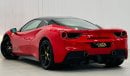 Ferrari 488 Std 2016 Ferrari 488 GTB, Full Service History, GCC