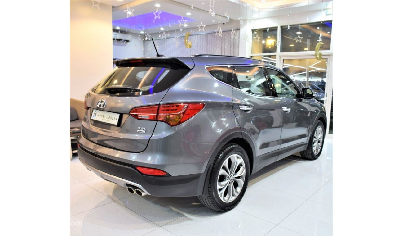 هيونداي سانتا في ORIGINAL PAINT ( صبغ وكاله ) Hyundai SantaFe 4WD 3.3L 2016 Model!! in Grey Color! GCC Specs