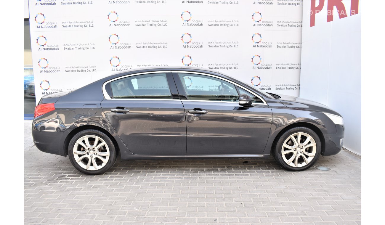 Peugeot 508 1.6L ALLURE TURBO 2014 GCC SPECS FULL OPTION