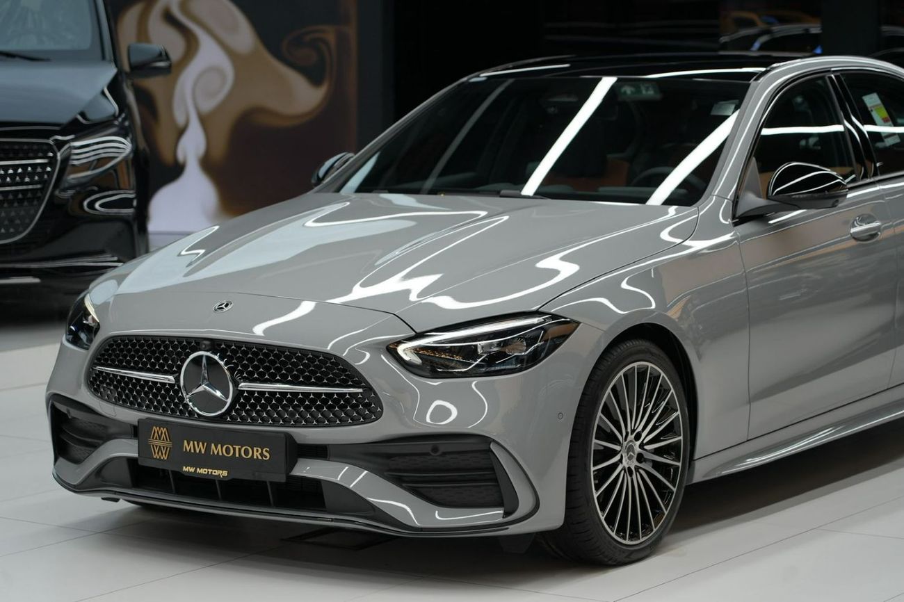 مرسيدس بنز C 200 Mercedes-Benz C 200 Premium  | 2026 GCC 0km | Agency Warranty | AMG Package | 360 View