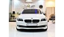 بي أم دبليو 535 AMAZING BMW 535i 2013 Model!! in White Color! GCC Specs