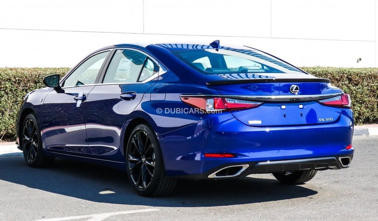 Lexus ES350 2021 F-sport Black Line special edition (Export). Local Registration +10%