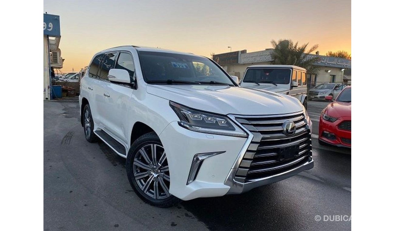 لكزس LX 570 LEXUS LX570 2017 WHITE US IMPORT