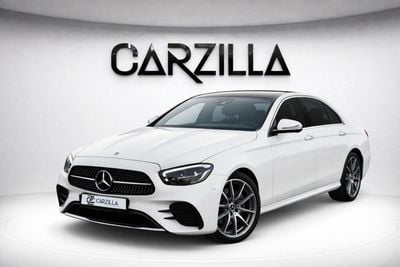 Mercedes-Benz E200 2.0L AED 3,329 / Monthly l 0% Down Payment l E200 AMG l Gargash Warranty till 2028