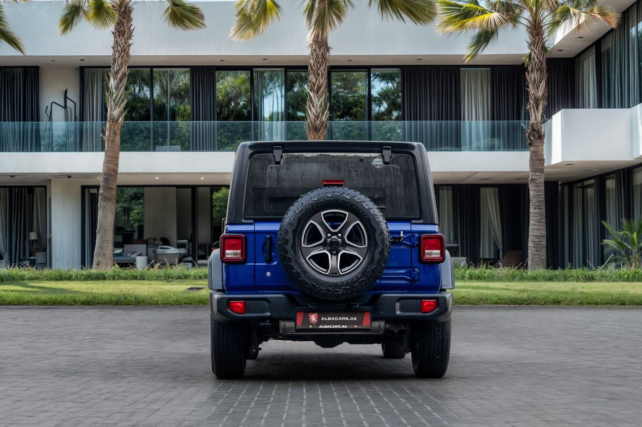 جيب رانجلر 2,213 P.M | 0% Downpayment | Jeep Wrangler Unlimited Sport!