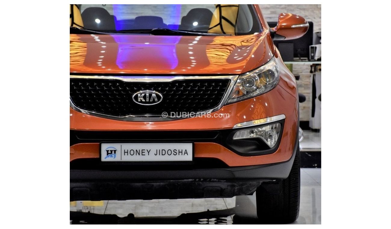 Kia Sportage EXCELLENT DEAL for our KIA Sportage ( 2016 Model ) in Orange Color GCC Specs