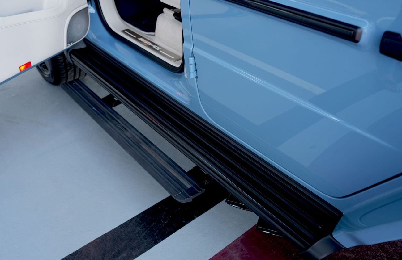 مرسيدس بنز G 63 AMG Extra electric side step fully carbon new facelift 2026 spoilers and double night back