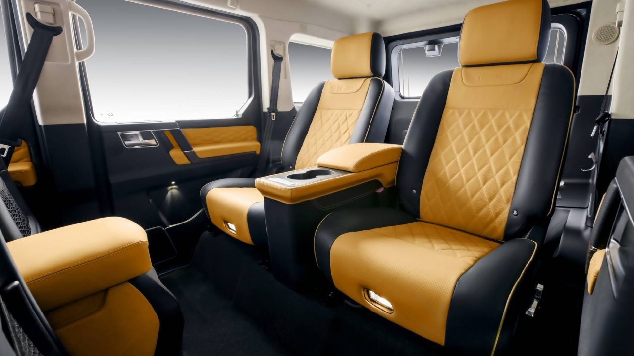 BAIC BJ80 interior - Seats