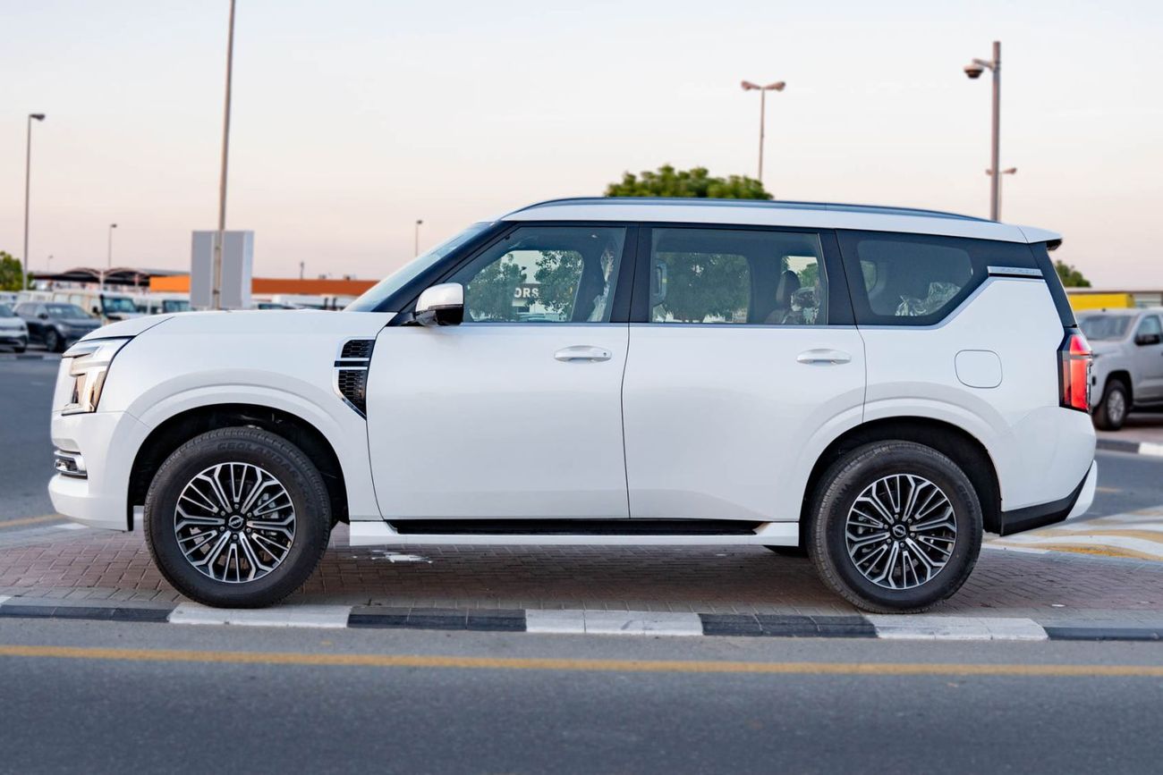 نيسان باترول 2026 Nissan Patrol SE Platinum 3.8L AT Petrol (White-Tan) (Export Only)
