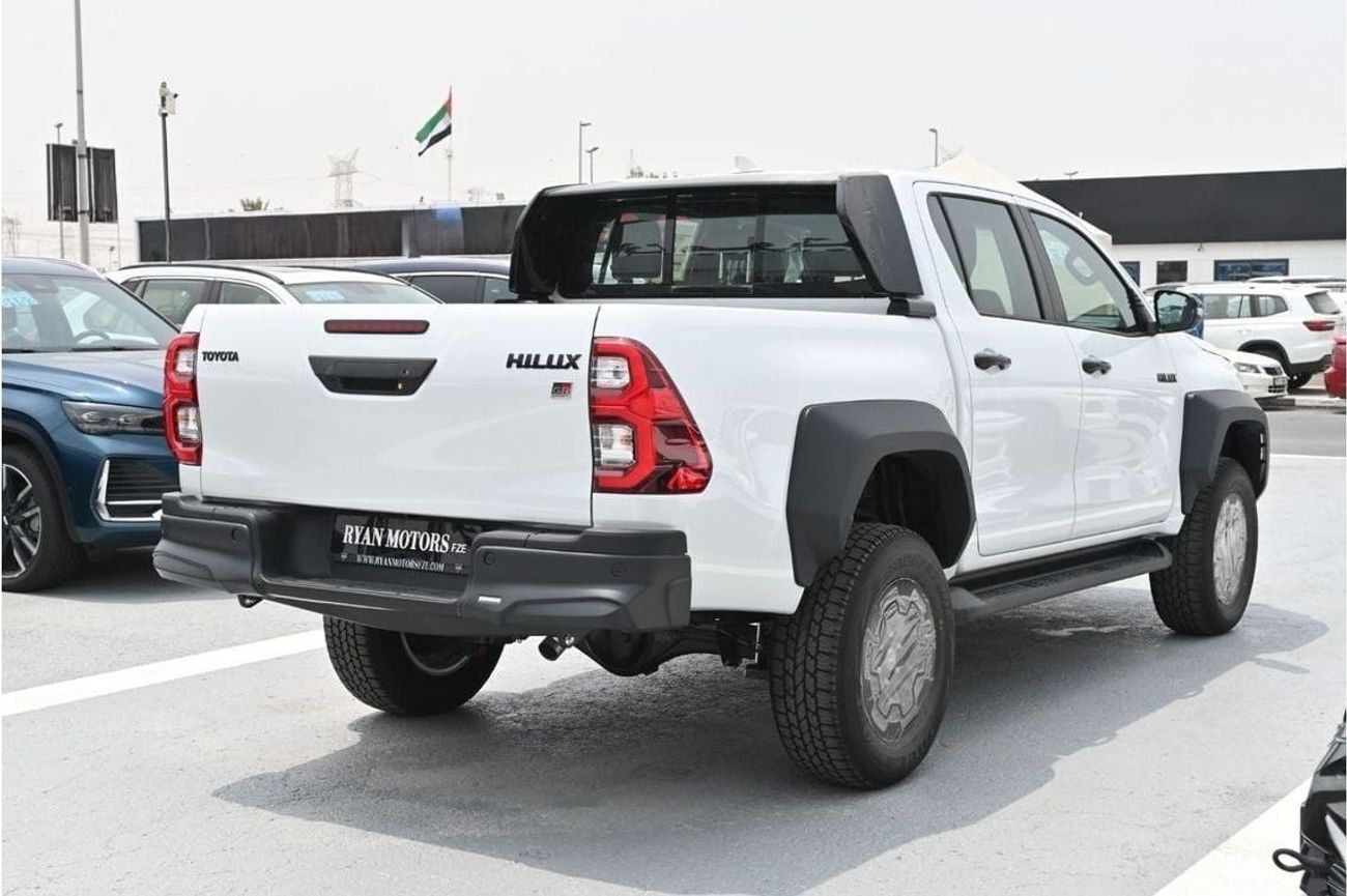 تويوتا هيلوكس GR Sport 2.8L Toyota Hilux GR-Sport 2.8L Diesel 4WD Pickup, Model 2024, Color White (Export Price)