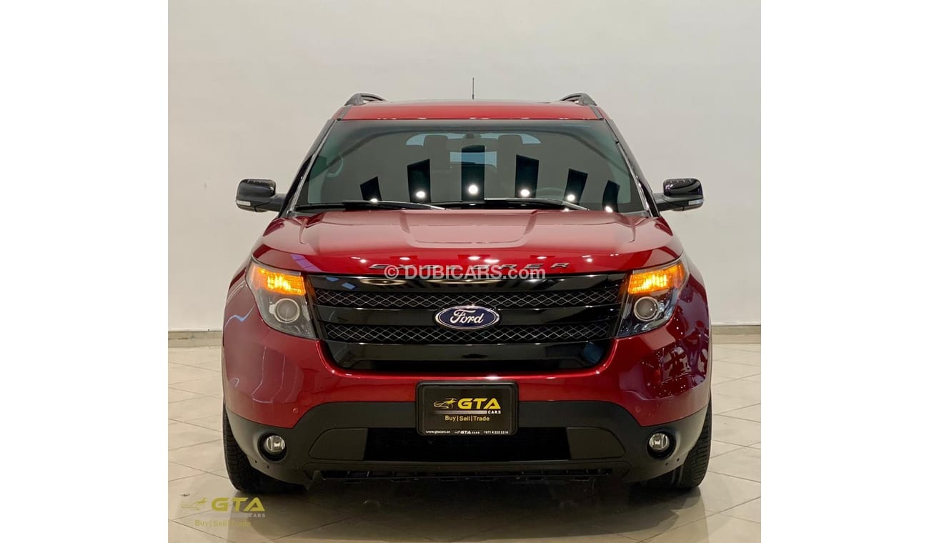 فورد اكسبلورر سبورت تراك 2015 Ford Explorer Sport Ecoboost 4WD , Ford Warranty, Service History, GCC