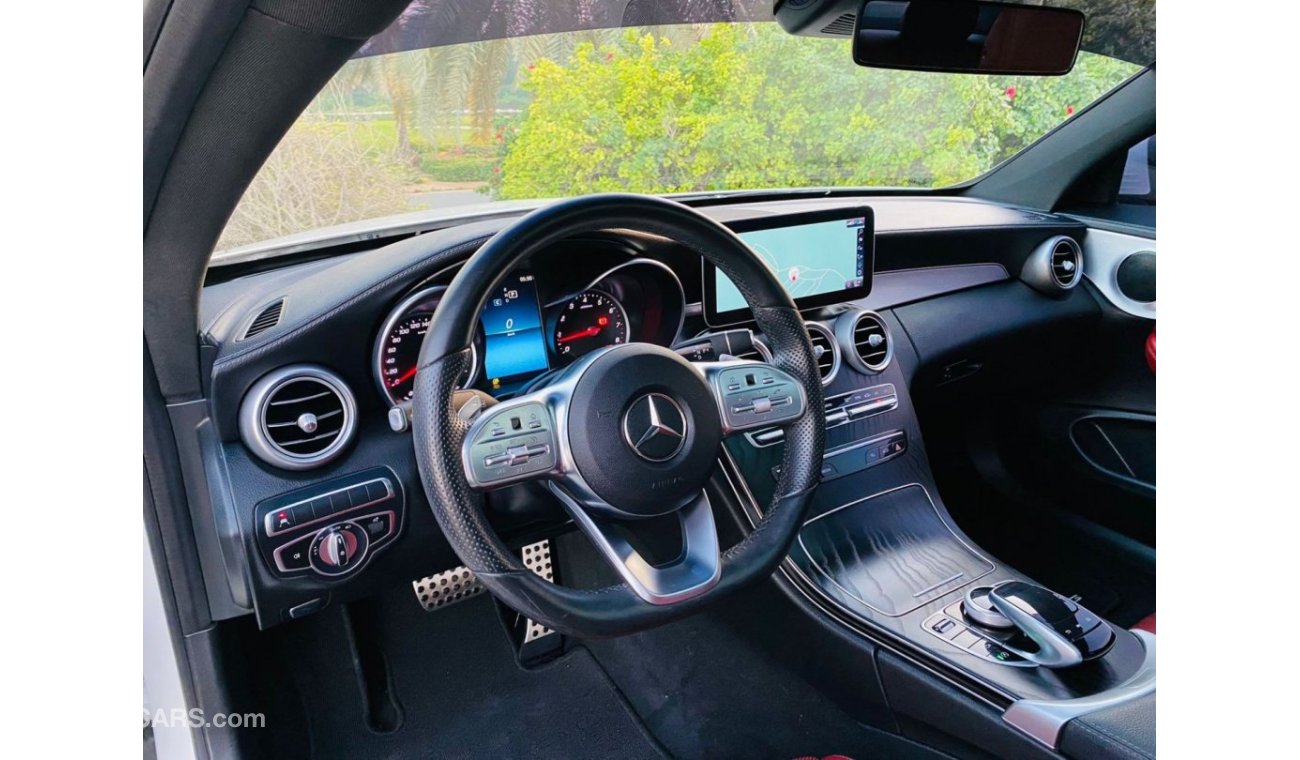 Mercedes-Benz C 200 Premium Mercedes Benz AMG C200 GCC  cuop 2019 original paint perfect condition