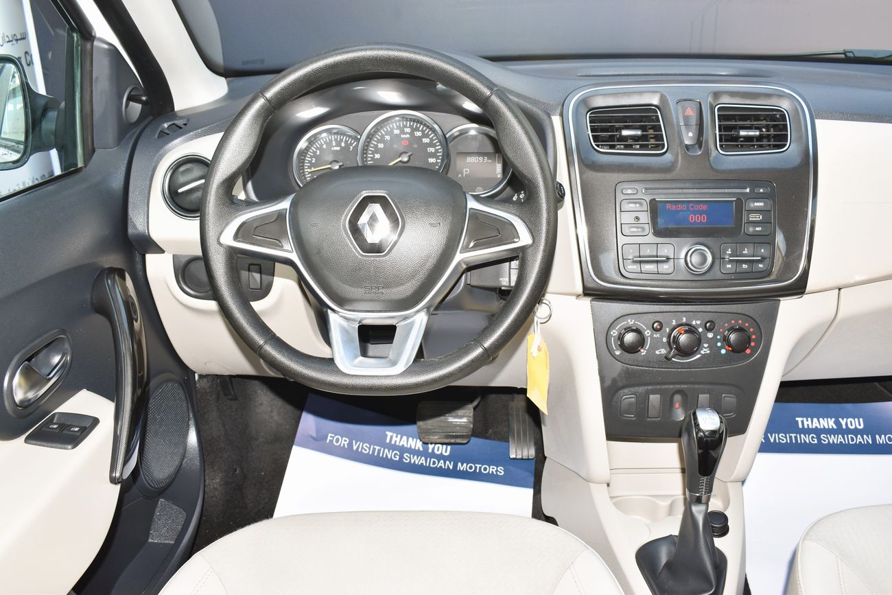 Renault Symbol AED 399 PM | 1.6L PE GCC DEALER WARRANTY