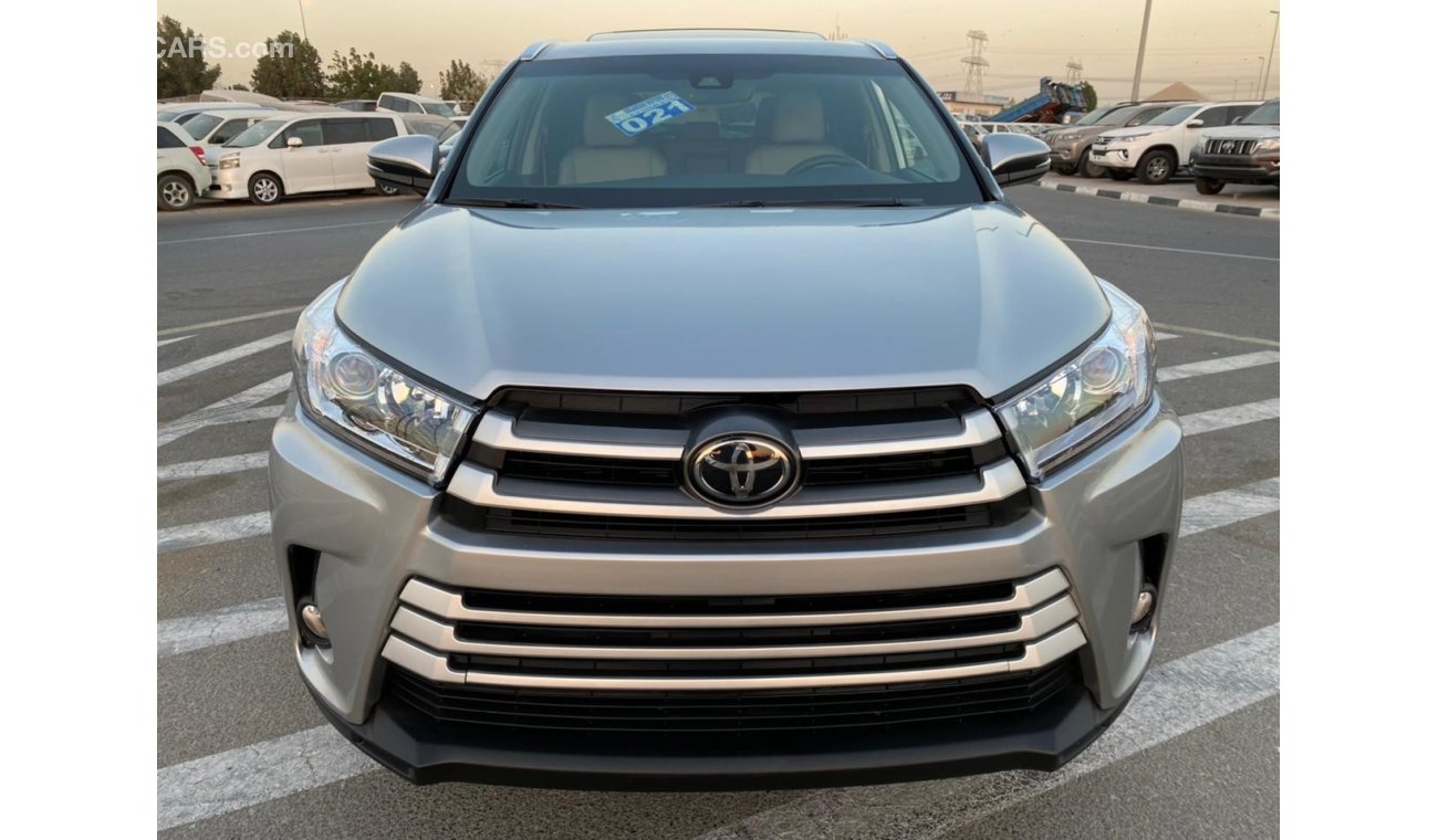 تويوتا هايلاندر 2019 TOYOTA HIGHLANDER XLE FULL OPTION -SUNROOF -PUSH START -ELECTRICAL GENIUNE LEATHER SEAT -7 SEAT