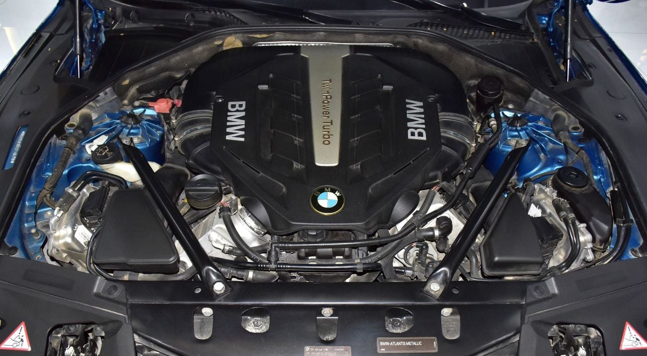 BMW 750Li INDIVIDUAL EXCELLENT DEAL for our BMW 750Li - ALPINA KIT ( 2014 Model ) in Blue Color GCC Specs