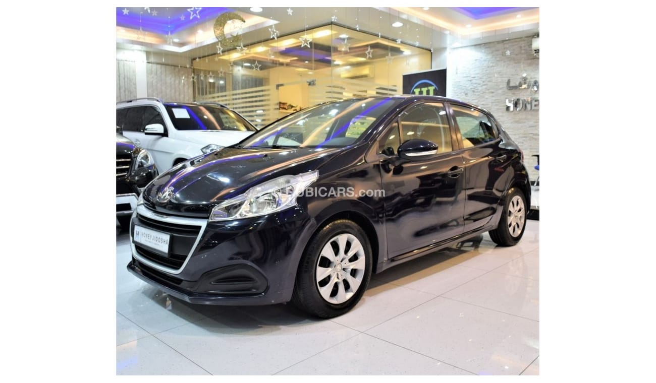 Peugeot 208 EXCELLENT DEAL for our Peugeot 208 ( 2016 Model ) in Dark Blue Color GCC Specs