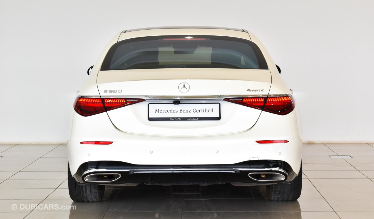 Mercedes-Benz S 500 4M SALOON / Reference: VSB 31154 Certified Pre-Owned with up to 5 YRS SERVICE PACKAGE!!!
