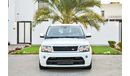 Land Rover Range Rover Sport -  68,000 Kms Only - AED 1,948 Per Month! - 0% DP