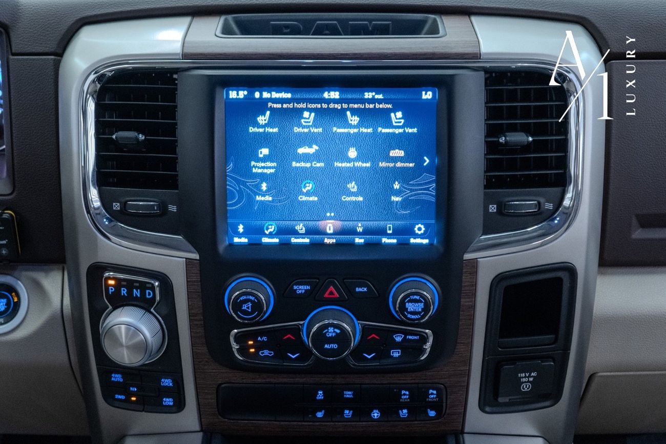 رام 1500 2020 Dodge RAM Truck, Laramie Edition, 5.7Hemi, Full Service History, Excellent Condition, GCC Spec