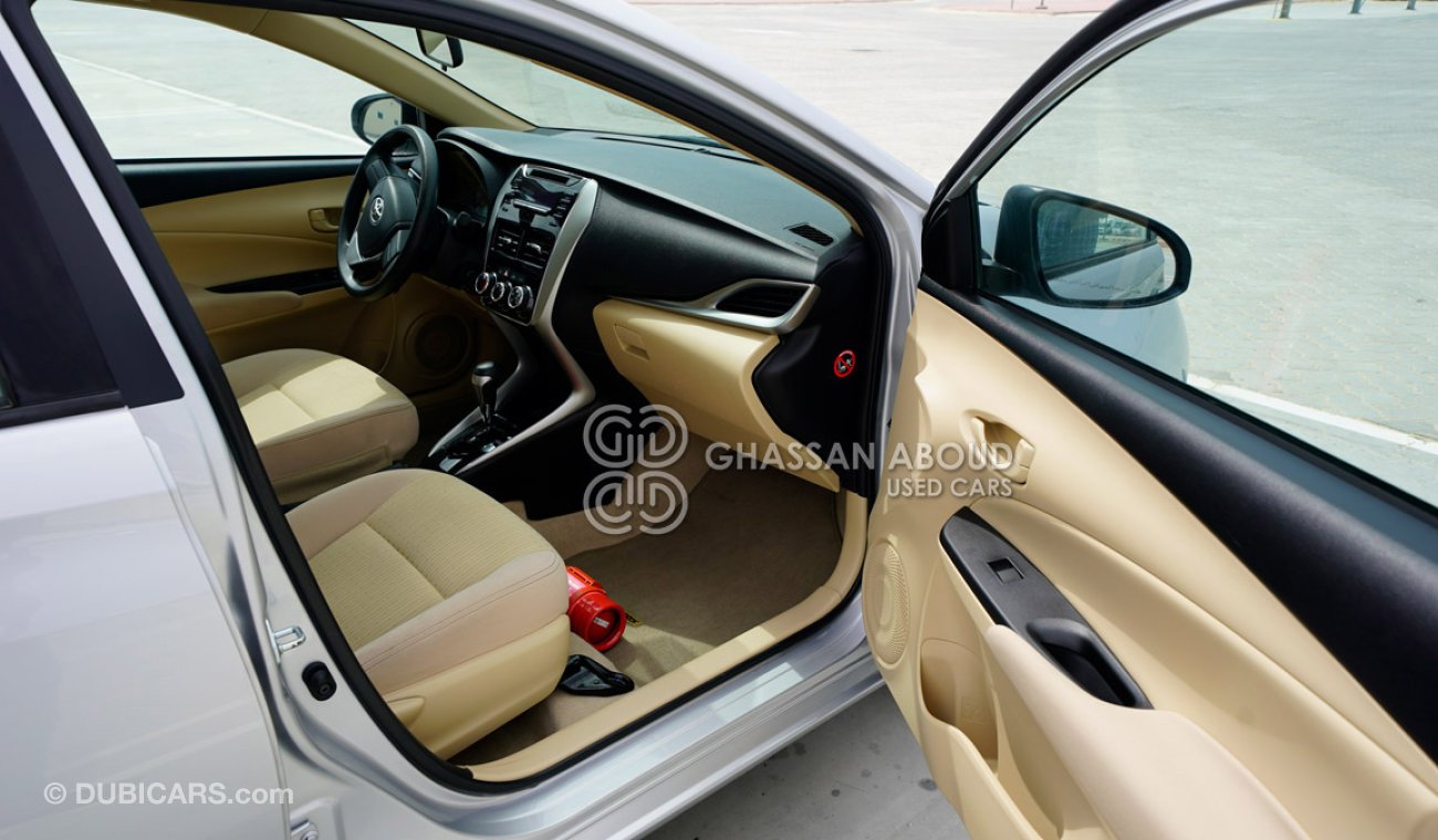 Toyota Yaris Certified Vehicle with Delivery option; Yaris(GCC Specs)for sale with dealer warranty(Code : 48905)