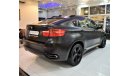 بي أم دبليو X6 EXCELLENT DEAL for our BMW X6 xDrive50i ( 2009 Model! ) in Matte Black Color! GCC Specs