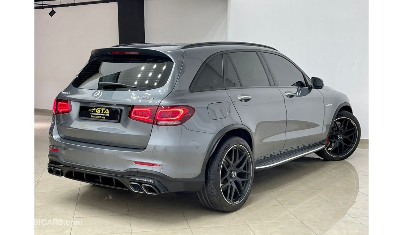 مرسيدس بنز GLC 63 AMG 2020 Mercedes GLC 63 AMG, Service History, Warranty, GCC