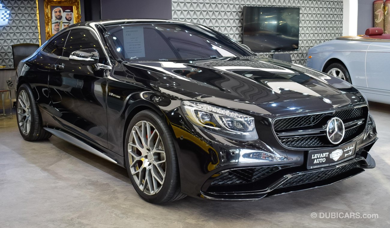 مرسيدس بنز S 63 AMG كوبيه V8 BITURBO