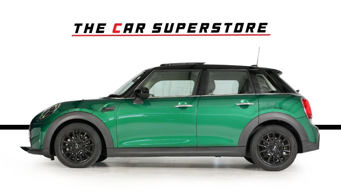Mini Cooper Std 1.5L (4 Seater) Mini cooper Warranty and Service valid-GCC