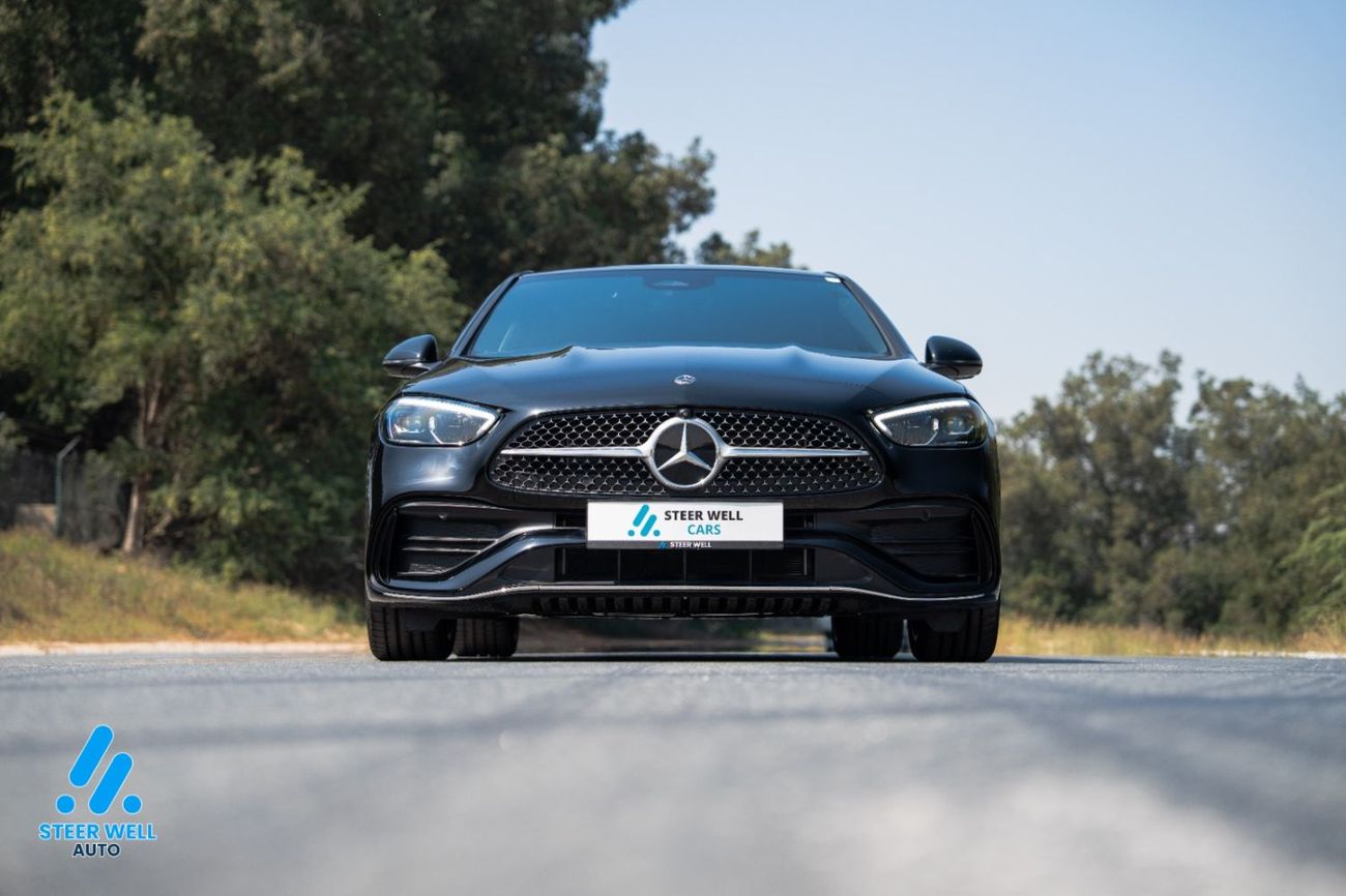 Mercedes-Benz C 200 AMG Line | 1.5L | Warranty Included | GCC Specs Sedan