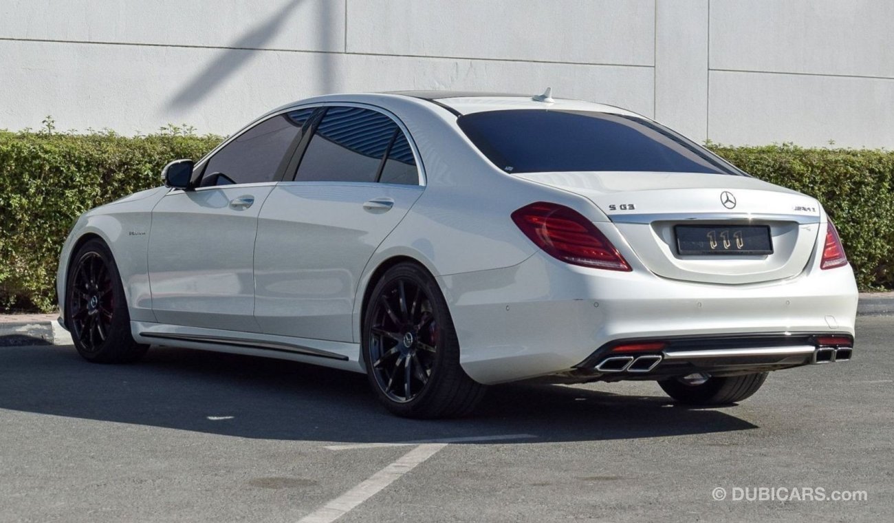 مرسيدس بنز S 63 AMG V8 BITURBO