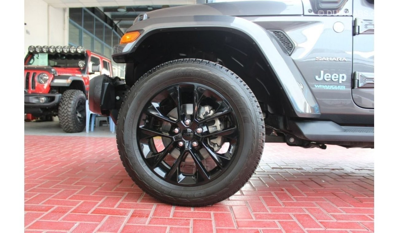 جيب رانجلر WRANGLER SAHARA 4XE  2.0L 2021 - FOR ONLY 2,377 AED MONTHLY