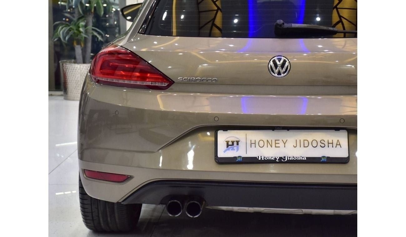 Volkswagen Scirocco EXCELLENT DEAL for our Volkswagen Scirocco 2.0 TSi ( 2016 Model ) in Brown Color GCC Specs
