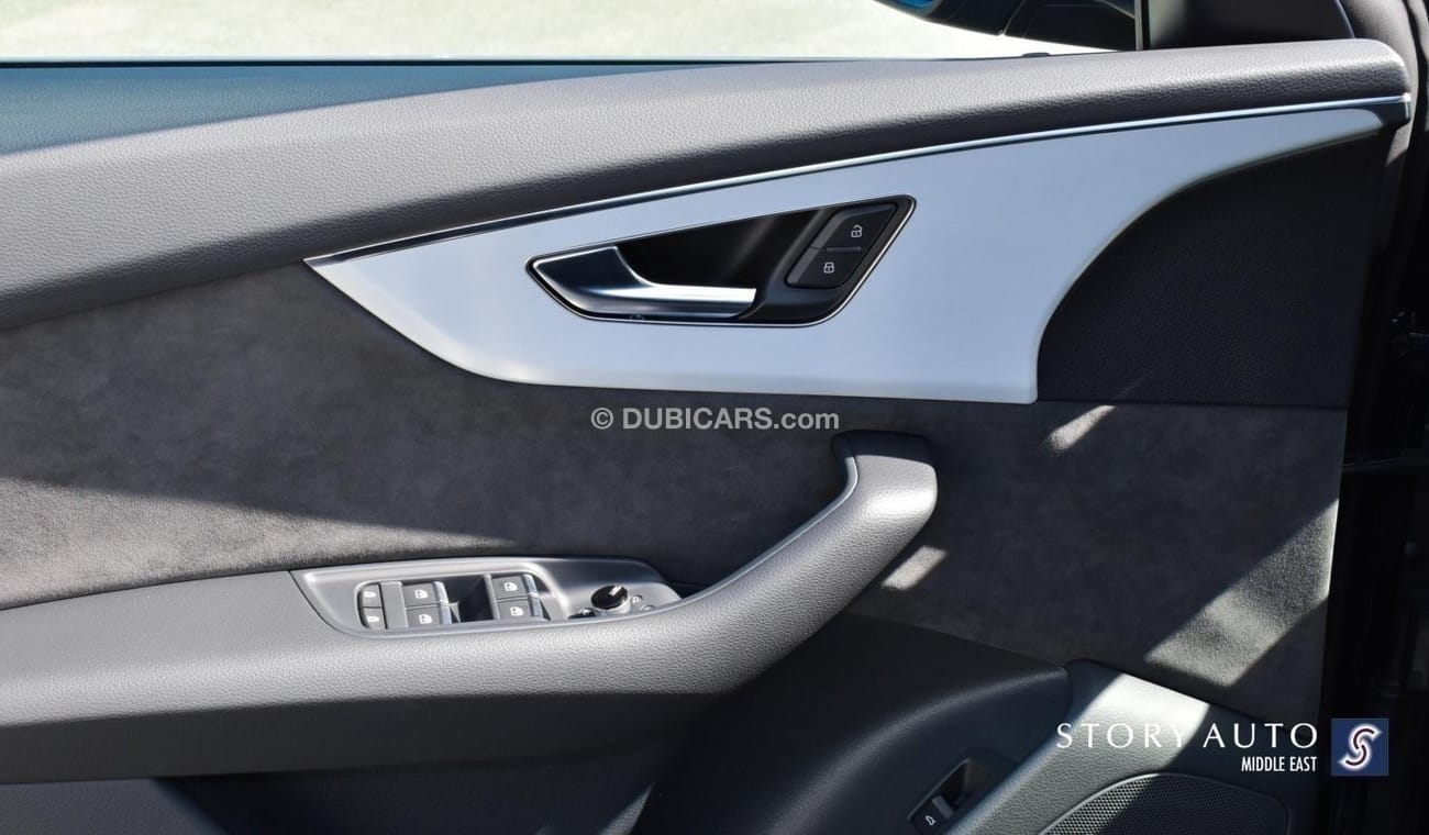 Audi Q8 55 TFSI MHEV Quattro S line V6 3.0L Aut  Local Price (225,000 AED including VAT and Customs )