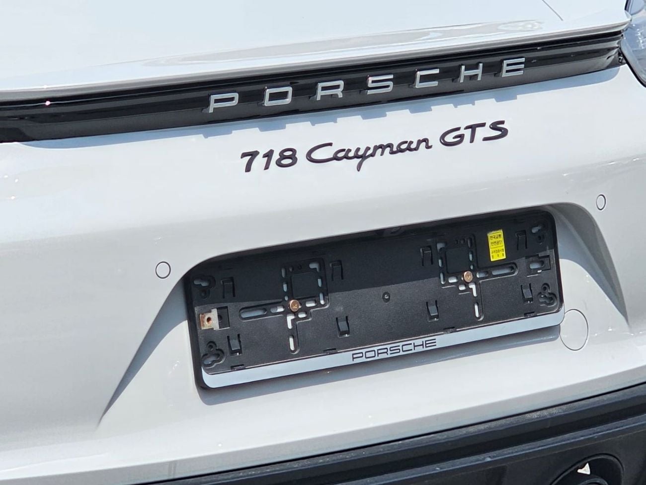 Porsche 718 Cayman GTS 4.0L A/T