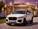 Jaguar F-PACE !! EID SALE !! 1 YEAR FREE WARRANTY !!  AED 1,650 P.M | 0% DOWN PAYMENT | JAGUAR F-PACE R-SPORT PRES