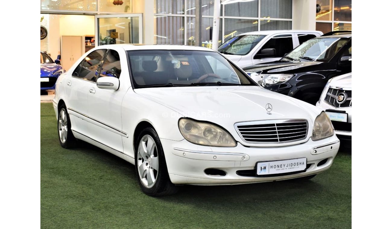 مرسيدس بنز S 350 "( AS IT IS )" Mercedes Benz S350 2001 Model!! in White Color! GCC Specs