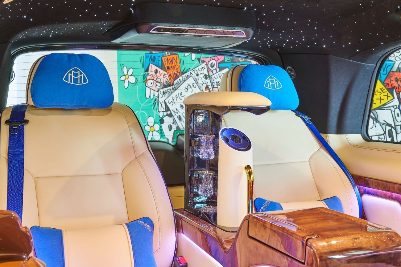 مرسيدس بنز V 300 “CELESTINE” – 1 Of 3 CONCEPT - Handcrafted by ROYAL CUSTOMS in Dubai